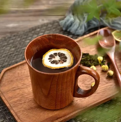 Discover Our Eco-Friendly Wooden Mugs - Natural Elegance at Your Fingertips!